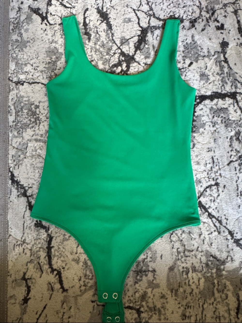 Express Emerald Scoop Neck Bodysuit